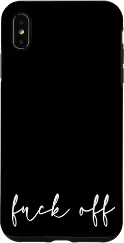Vista 11 de Fuck Off - Carcasa para iPhone 17, diseño bohemio, con marco dorado, elegante y cursivo