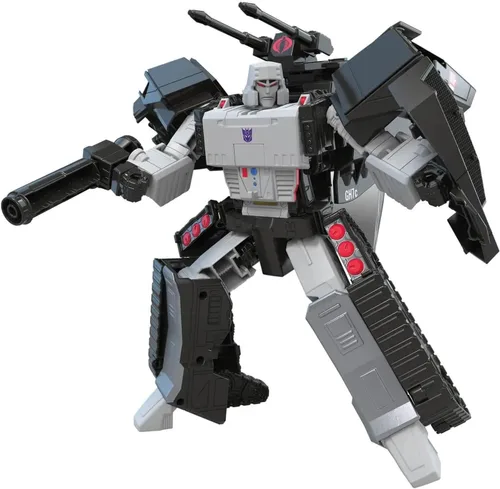 Vista 4 de Hasbro Transformers x G.I. Joe Collaborative Mash-Up Megatron H.I.S.S. - Figura de acción de tanque y baronesa (2 unidades)