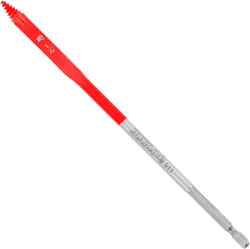 Vista 21 de Diablo Broca de pala para madera - Diseño Speed-TIP - Diámetro de 1-1/2", Longitud de 4", Vástago hexagonal de 1/4" - DSP1090