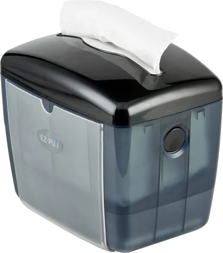 Vista 2 de Dispensador de servilletas interdobladas EZ-Pull para encimera, modelo V-fold de mesa, negro perla 4300B-EZ Encimera Pearl Black