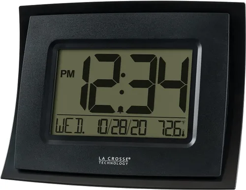 Vista 2 de La Crosse Technology WT-8002U-B-INT Reloj digital negro con temperatura