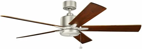 Vista 4 de KICHLER 330243MWH Soporte sobresaliente, ventilador de techo de 5 aspas blancas mate, blanco, 60 pulgadas