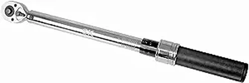 Vista 4 de SK Tools USA - Llave dinamométrica ajustable de 1/4 pulgadas, 20-150 pulgadas. lb, 77002