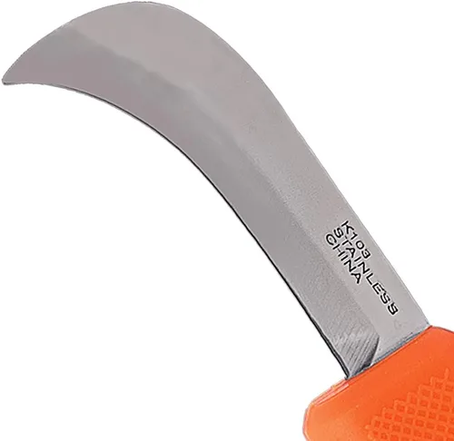 Vista 3 de Cuchillo utilitario de cosecha, hoja de 3 pulgadas Naranja
