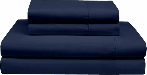 Vista 17 de Rajlinen Juego de sábanas de algodón Giza tamaño Queen, 100% algodón egipcio Giza certificado, juego de sábanas de lujo de 4 piezas, bolsillo