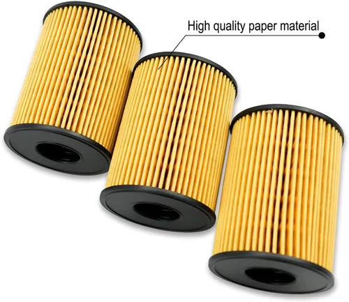 Vista 5 de Paquete de 3 filtros de aceite de repuesto 26350-2S000 21513-23001 para Hyundai Sonata Tucson Kia K5 Sorento Telluride 2.5L 2020 2021 2022