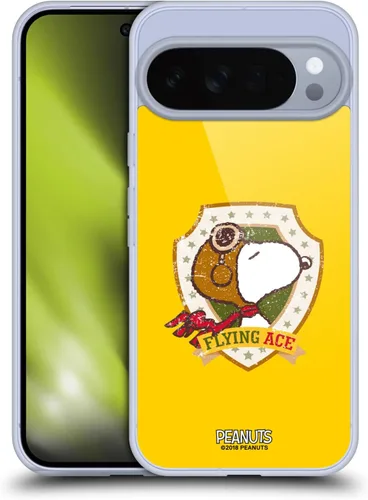 Vista 181 de Head Case Designs Officially Licensed Peanuts Flying Ace The Many Faces of Snoopy Gel Case [Military Grade Protection] Compatible with Google Pixel 3