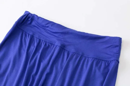 Vista 60 de Pantalones de algodón modal para mujer de AvaCostume, pantalones suaves para practicar yoga o deportes.