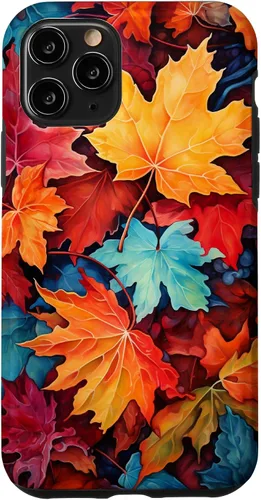 Vista 29 de Autumn Foliage Fall Leaves Case for iPhone 17