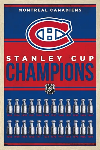 Vista 7 de Trends International Póster de pared de la NHL Montreal Canadiens - Champions 23