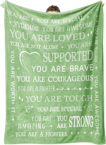 Vista 14 de SteadStyle Regalos para mujeres u hombres - Manta de "Get Well Soon", regalo de "Thinking of You" para papá, abuelo, hermano, amigo, compañero