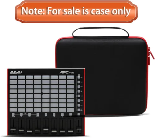 Vista 8 de LTGEM - Funda compatible con AKAI Professional APC Mini MK2 / MPD218 / MIDImix USB MIDI Pad Controller (solo funda)