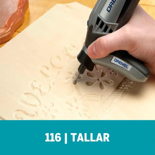 Vista 43 de Dremel 194 Broca de tallado para herramienta rotativa, perfecta para madera, plástico y metales blandos, plata