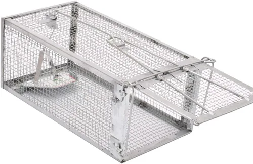 Vista 7 de Kensizer Paquete de 2 trampas para jaula animal, humana, que funciona para ratones, ratones, ardillas, ratones, ratones, ratones, hámsteres y otros