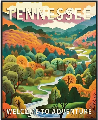 Vista 20 de Póster artístico de Alaska, decoración artística de paisaje retro de Estados Unidos, pintura de montaña y paisaje de aventura para dormitorio, sala