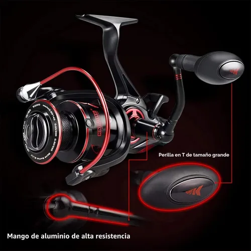Vista 7 de KastKing Sharky Baitfeeder III Spinning Reels with 5.5:1 Gear Ratio