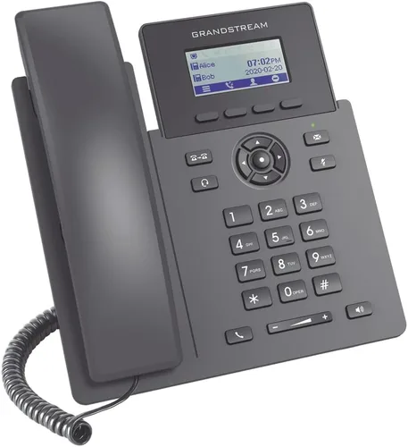 Vista 6 de Grandstream Teléfono IP GRP2601P 2 líneas, 2 cuentas SIP Pantalla LCD de 2.4 pulgadas Ethernet Gigabit de doble puerto con PoE integrado