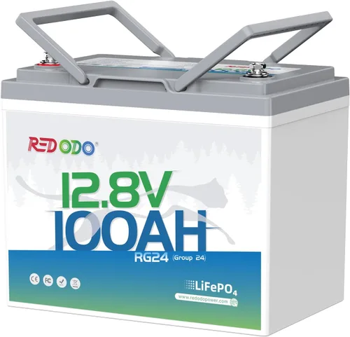 Vista 11 de Redodo Batería de litio de 12 V 50 Ah, batería portátil LiFePO4 de 50 Ah con BMS de 50 A, 640 Wh, hasta 15000 ciclos, ideal para motor de arrastre