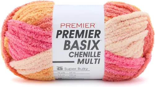 Vista 45 de Basix Chenille Brights 2175-02 Anémona
