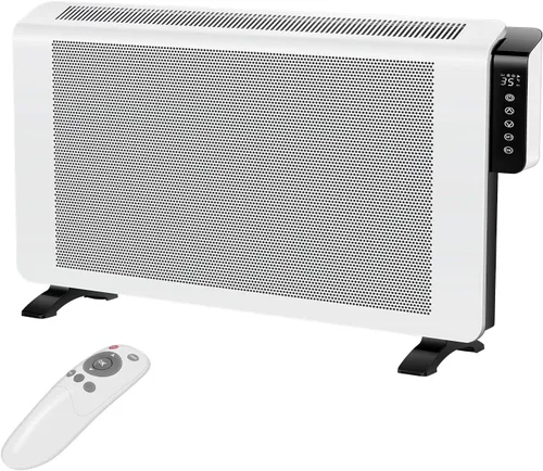 Vista 9 de Calentador de espacio para uso en interiores, habitación grande, calentador eléctrico infrarrojo de 1500 W para dormitorio, oficina, protección