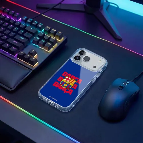Vista 49 de Head Case Designs Funda de gel suave con licencia oficial del FC Barcelona Barca Crest Graphics [protección de grado militar] compatible con Apple