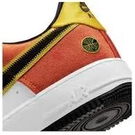 Vista 6 de Nike Zapatos Air Force 1 Low Roswell Raygun CU8070-100 para hombre BlancoNegro-Naranja Flash 10