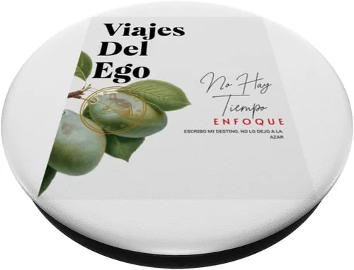 Vista 2 de Viajes Del Ego No Hay Tiempo Enfoque Inspiración PopSockets Adhesivo PopGrip
