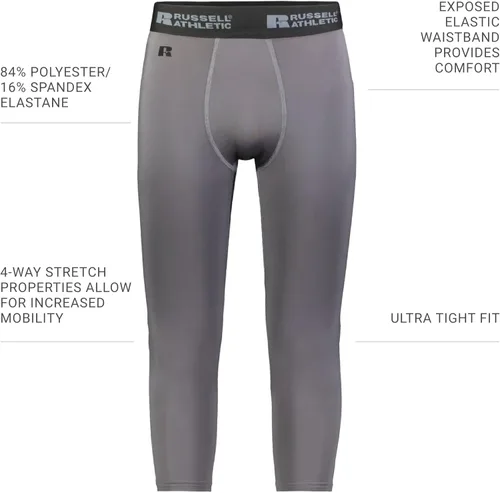 Vista 5 de Russell Athletic Mens Russell Athletic Compression 78 Tight