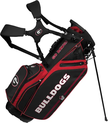 Vista 9 de Team Effort NCAA Caddie Carry Bolsa de golf híbrida
