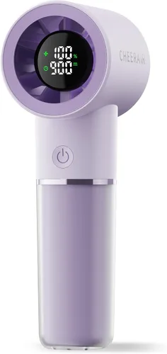 Vista 10 de Handheld Portable Fan, 6-Speed Rechargeable Powerful Mini Fan Crema