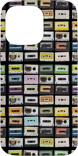Vista 21 de Cassette Tapes Nostalgic Mixtape Music Graphic Case for iPhone 17