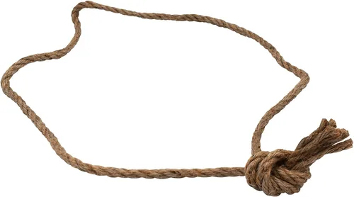 Vista 5 de Kit de disfraz de espantapájaros para adultos, con cuerda y paja, marrón, talla única, Marrón