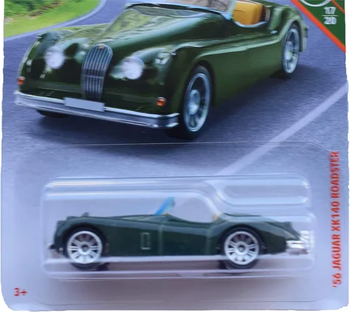 Vista 2 de Matchbox '56 Jaguar XK140 Roadster 17/20, verde oscuro