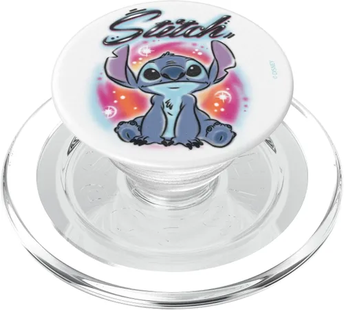 Vista 8 de Disney Lilo & Stitch Airbrush Portrait PopSockets PopGrip: agarre intercambiable para teléfonos y tabletas