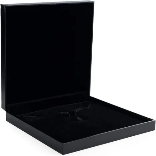 Vista 9 de Oirlv - Caja de pulsera/brazalete negro, vitrina de joyería para aniversario
