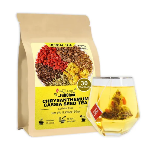 Vista 24 de FullChea - Té floreciente, 12 variedades únicas - Té floral en 12 deliciosos sabores frutales - Regalo para amantes del té, Navidad, aniversario