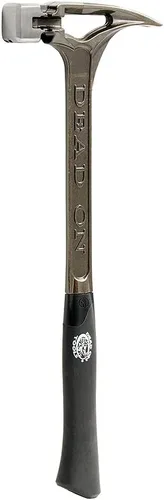 Vista 9 de Dead On DOS22S Martillo de acero de 22 onzas (623,6 g), 18 pulgadas (45,7 cm), cara lisa, plateado