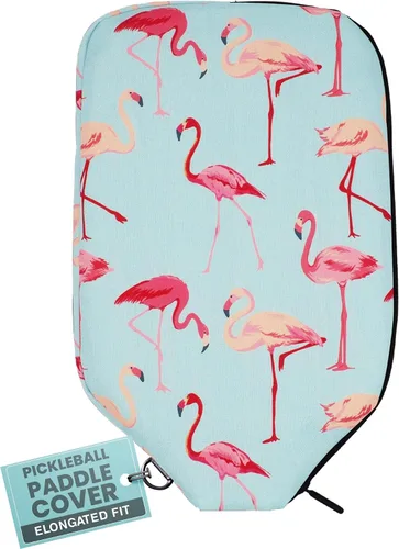 Vista 29 de Palms-O-Aces Pickleball Paddle Cover Canvas Padded Pickleball Paddles Sleeve with Zipper Lightweight Protective Paddle Case for Standard Paddles