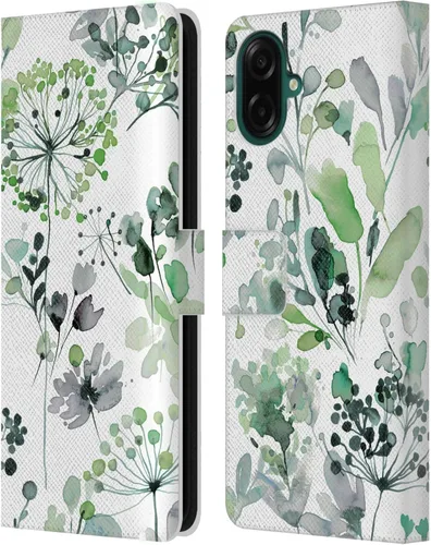 Vista 41 de Head Case Designs Officially Licensed Ninola Beige Wild Grasses Leather Wallet Case Compatible with Samsung Galaxy A07 4G