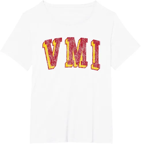 Vista 29 de VMI Keydets Retro Arch Camiseta, Negro