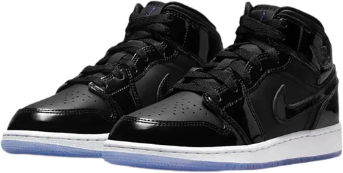 Vista 3 de Nike Zapatos de baloncesto Air Jordan 1 Retro High OG GS para niños