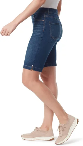Vista 2 de Gloria Vanderbilt Bermudas Amanda Petite para mujer