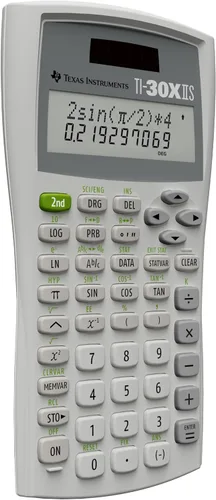 Vista 3 de Calculadora científica Texas Instruments TI-30 X IIS 2-Linea, Blanco