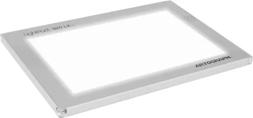 Vista 6 de Caja de luz LED delgada Artograph, 9" x 6" atenuable para dibujo y calcar, LightPad 920 LX