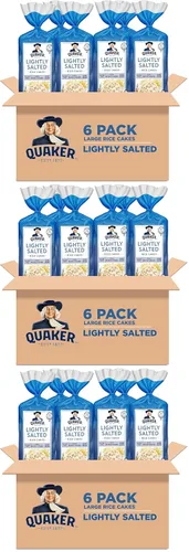 Vista 10 de Quaker crujientes de arroz, paquete con 6 variedades de sabores