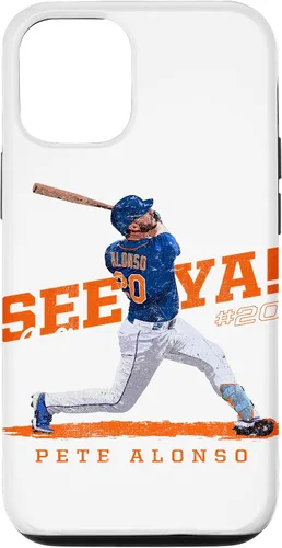 Vista 28 de Funda para iPhone 16 See Ya! Pete Alonso New York MLBPA