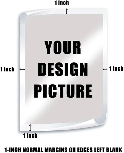Vista 4 de Sube tu imagen o foto: impresión personalizada de foto a póster, impresiones artísticas de pared de 8 x 8 pulgadas