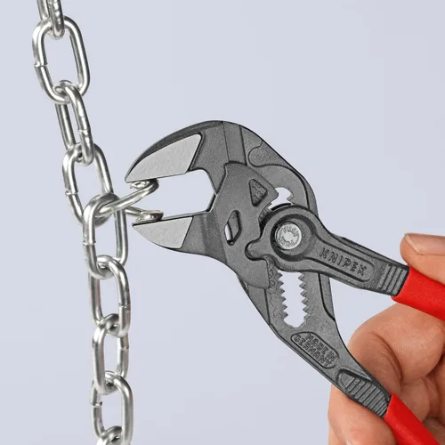 Vista 5 de KNIPEX Herramientas - Llave de alicates, acabado negro (8601180), 7 1/4 pulgadas