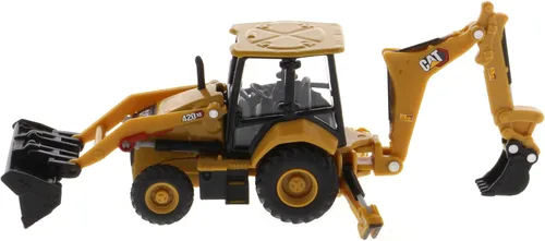 Vista 3 de Diecast Masters Escala 1:64 Caterpillar 420 XE Retroexcavadora Modelo 85765 Play & Collect Series Cat Equipo de construcción