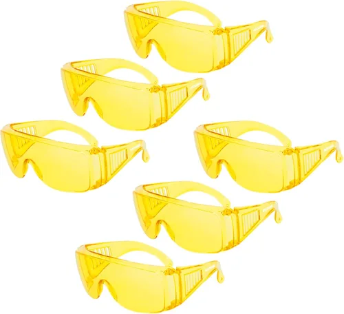 Vista 8 de JORESTECH Safety Glasses Designed to Fit Over Eyewear, ANSI Z87+ Compliant, Impact-Resistant Polycarbonate, UV Protection